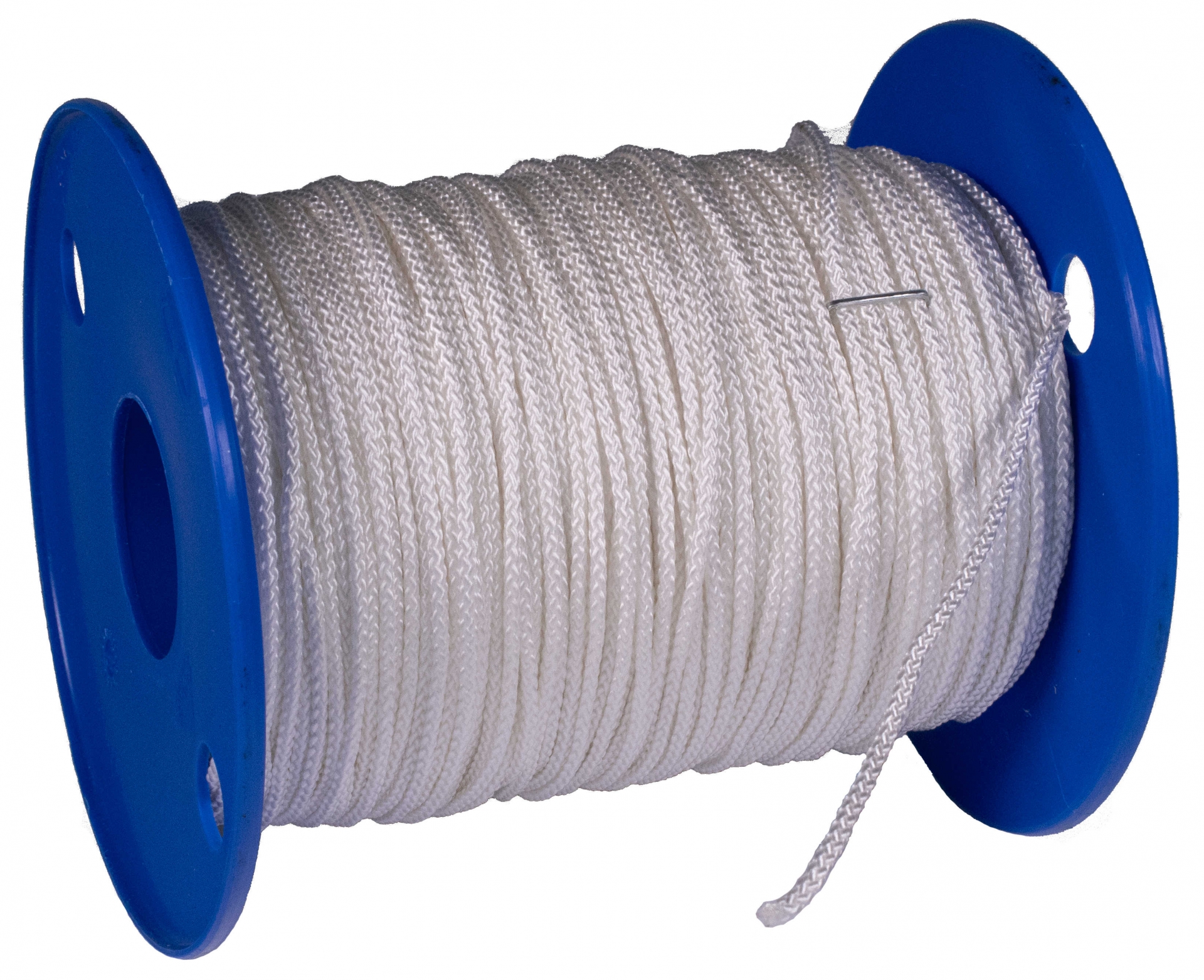Nylon touw wit 2 mm 200 meter - Meten en uitzetten - Landbouwspecialist | Gereedschap voor de vakman en thuisklusser