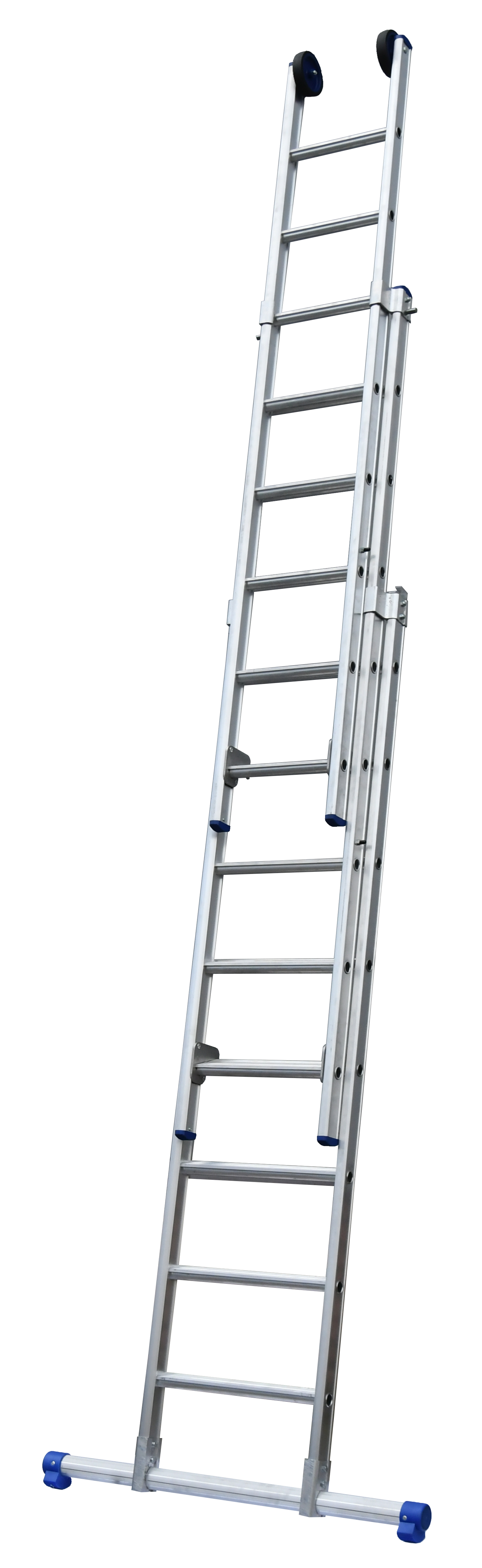 Voorkeursbehandeling Toezicht houden Rodeo Maxall Reform ladder recht 3 delen 8/9/10/12 treden met stabiliteitsbalk -  Ladders en toebehoren - De Landbouwspecialist | Gereedschap voor de vakman  en thuisklusser